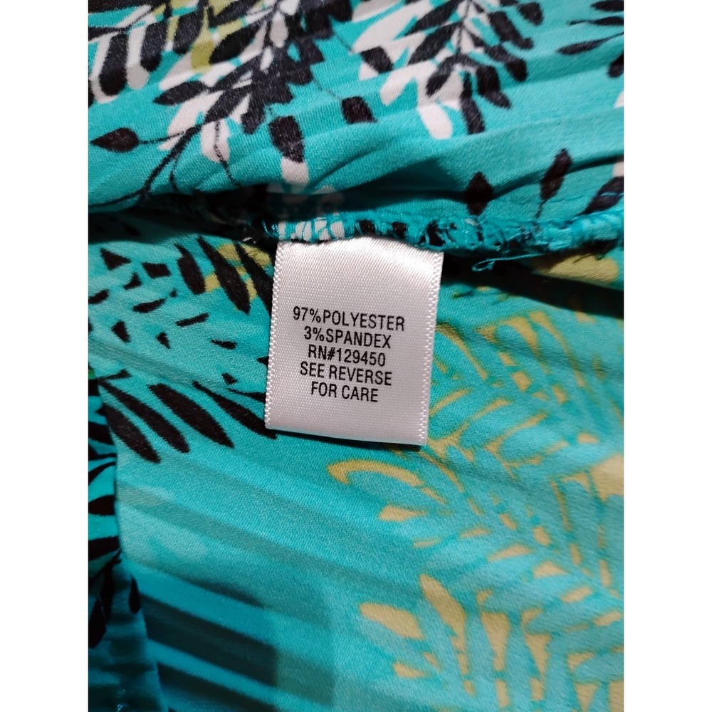 APT 9 Plants Button Up Shirt Size Large - Picture 8 of 9